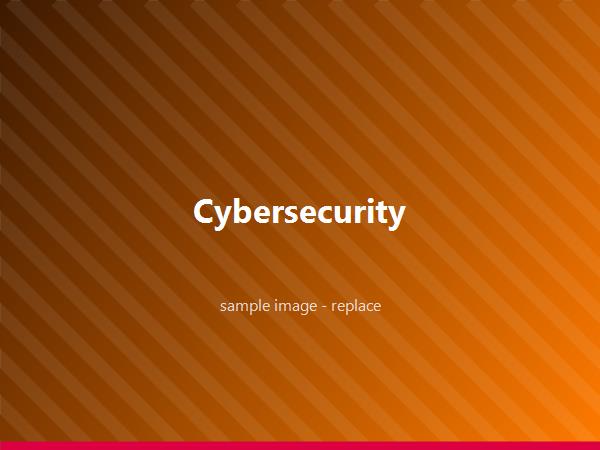 Cybersecurity, backup and disaster recovery